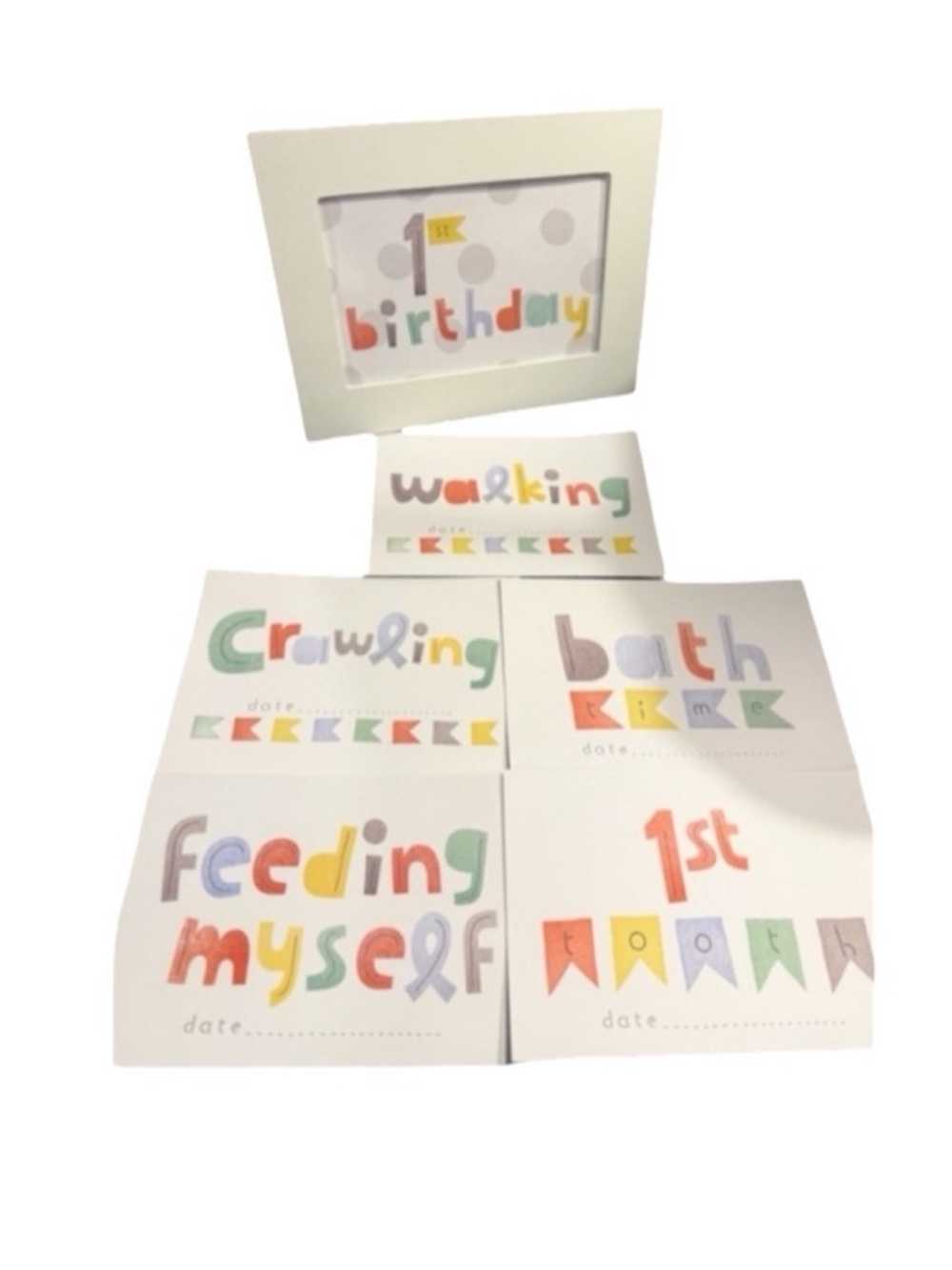 Hallmark Milestone Picture Frame with Inserts